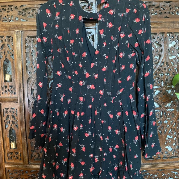 Free People Tegan Printed Mini Dress - Picture 2 of 3